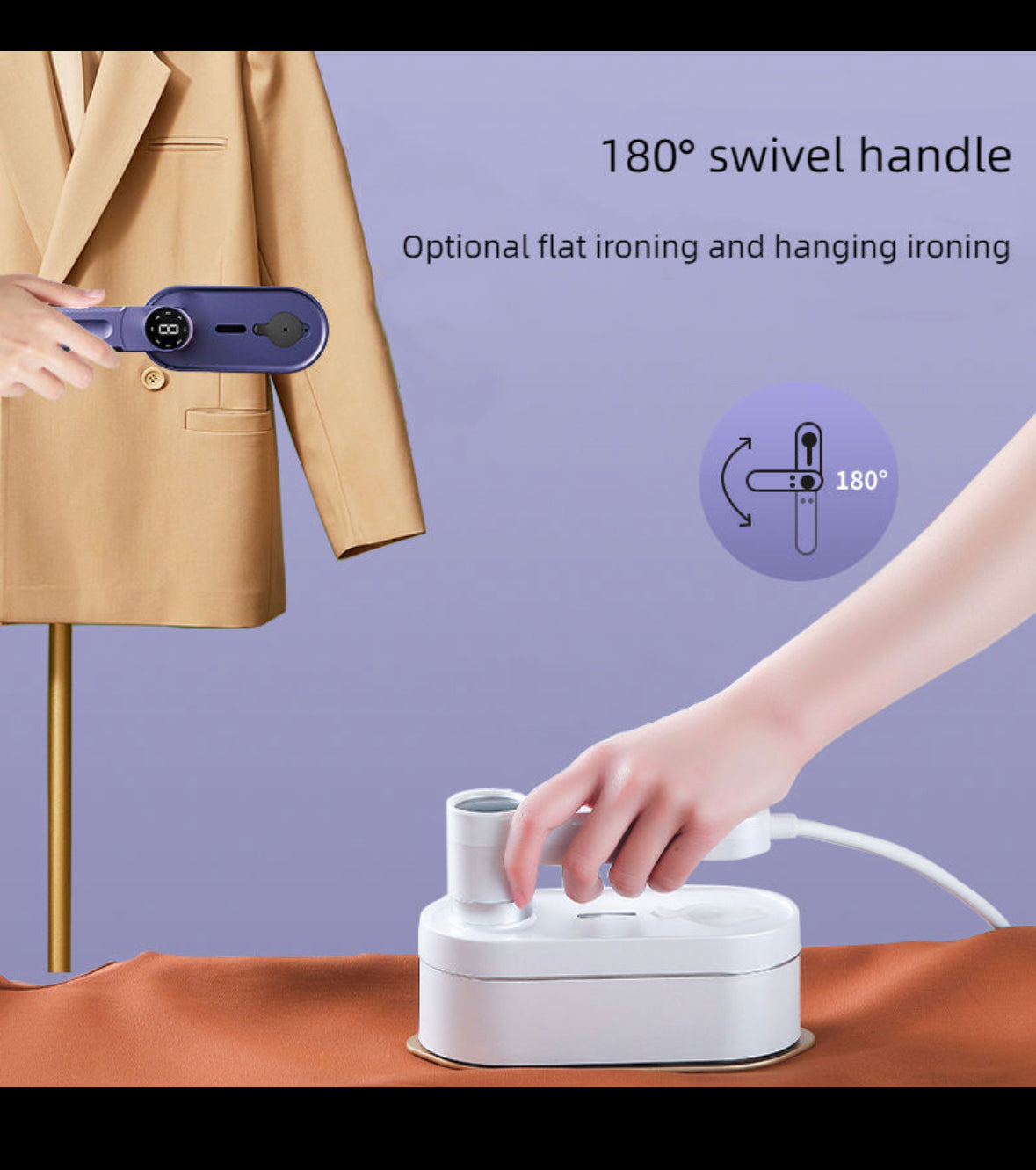 New Design Portable Handheld Garment And Fabric Steamer 1200W Quick Heat Mini Travel Steam Iron For Clothes
