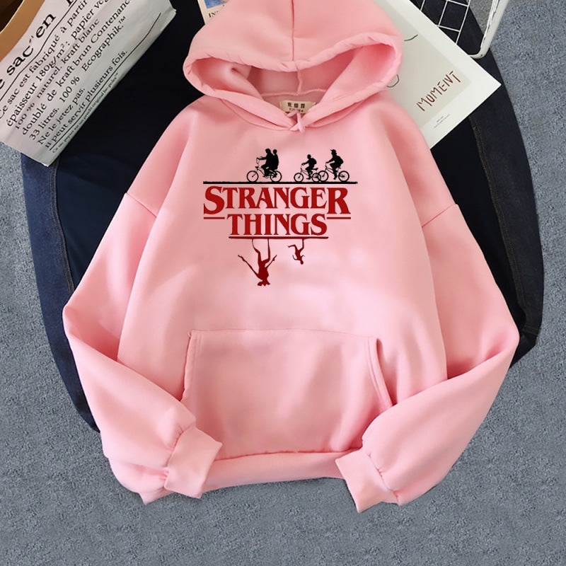 Stranger Things Pullover Hoodie Fleece Jacket