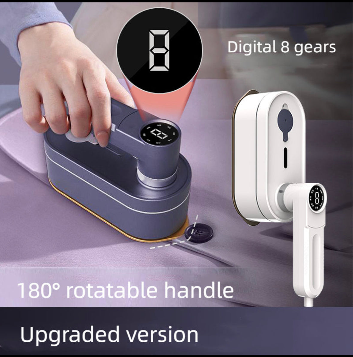 New Design Portable Handheld Garment And Fabric Steamer 1200W Quick Heat Mini Travel Steam Iron For Clothes