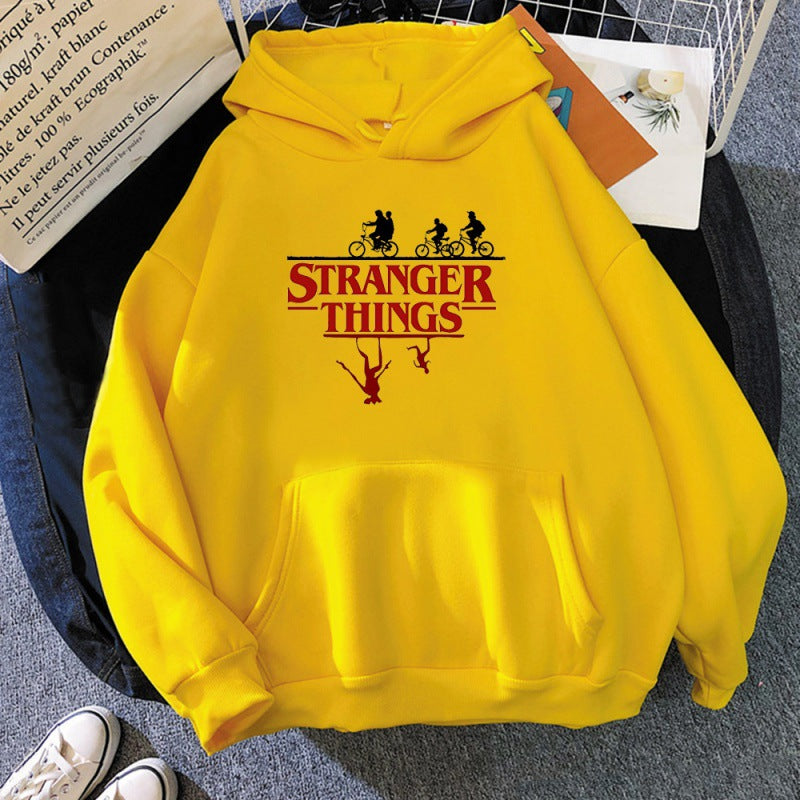 Stranger Things Pullover Hoodie Fleece Jacket