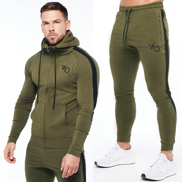 Gym Jogger Sports Suit - Top & Bottom