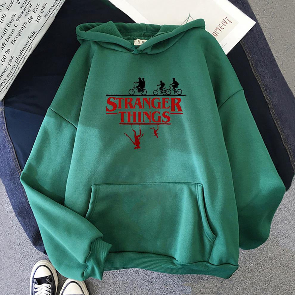 Stranger Things Pullover Hoodie Fleece Jacket