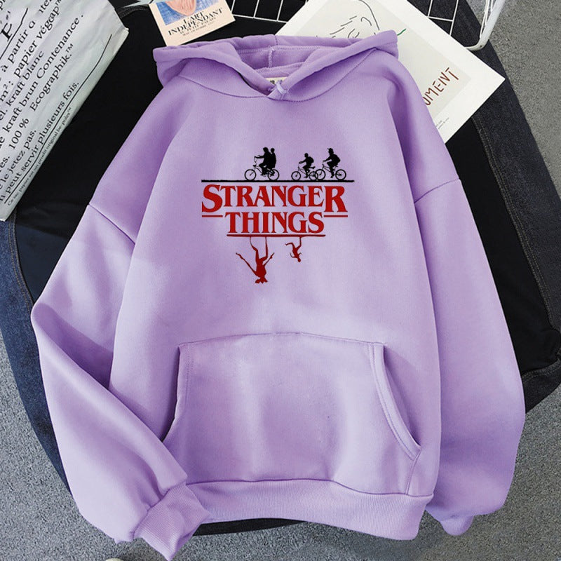 Stranger Things Pullover Hoodie Fleece Jacket