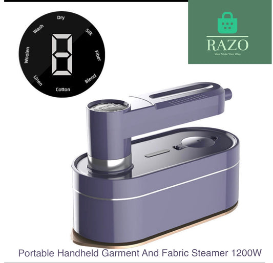 New Design Portable Handheld Garment And Fabric Steamer 1200W Quick Heat Mini Travel Steam Iron For Clothes