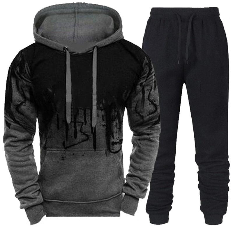 Tracksuit Hoodie & Pant Set