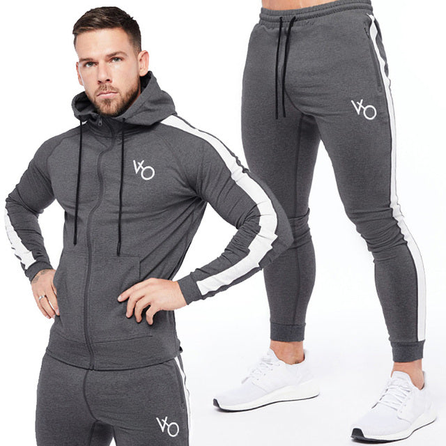 Gym Jogger Sports Suit - Top & Bottom